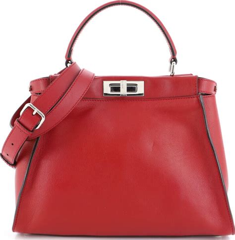 fendi calfskin regular monster peekapoo weight|fendi peekaboo.